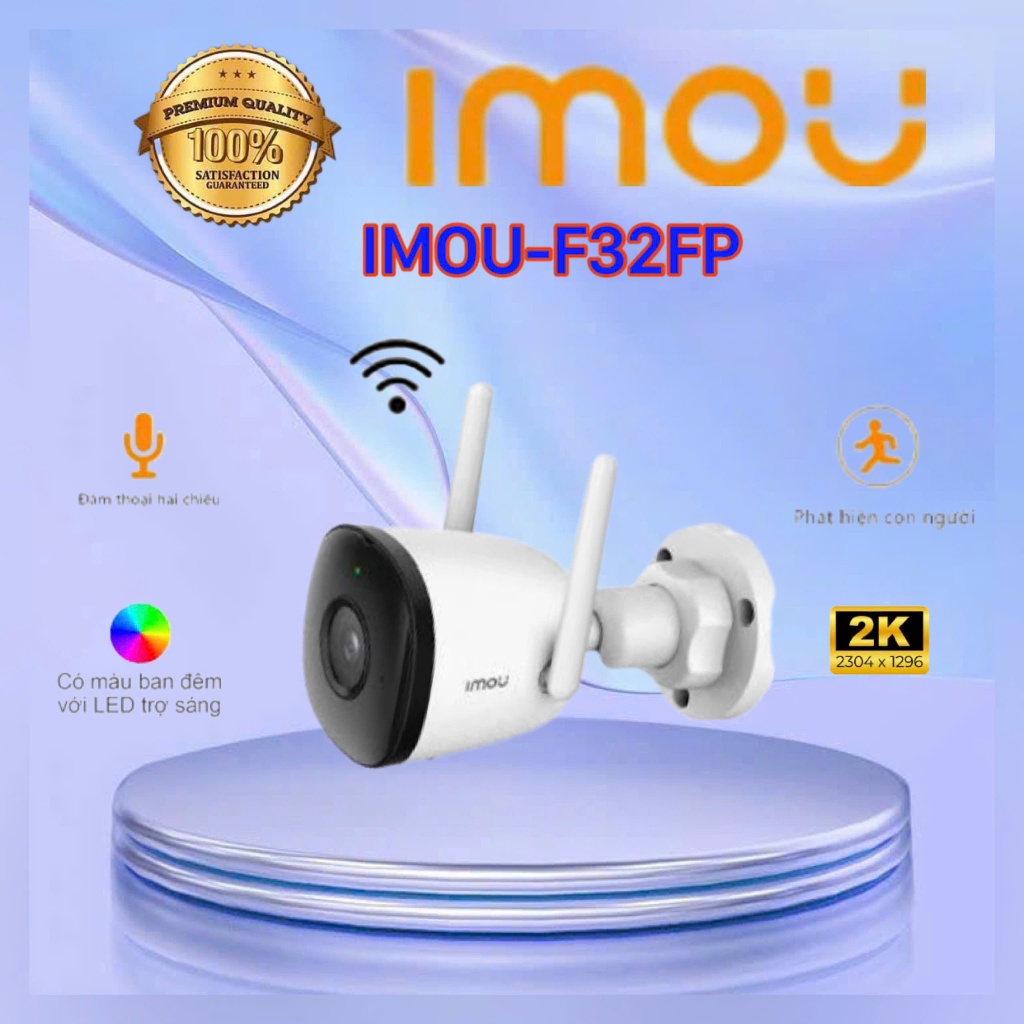 Camera Wifi ngoài trời IMOU IPC-F32FP 3MP