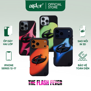 Ốp Lưng Iphone ALDER FLASH UNI sao nổi 3D hai lớp cao cấp chống sốc mặt lưng nhám mịn