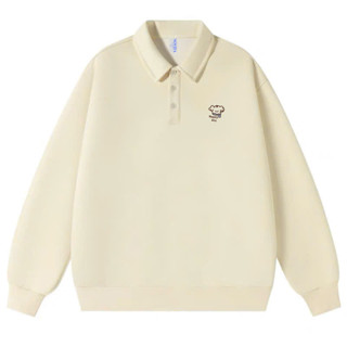  Áo Polo Sweater NOVITA Nỉ 2 Da Unisex Nam Nữ Local Brand Happy day 