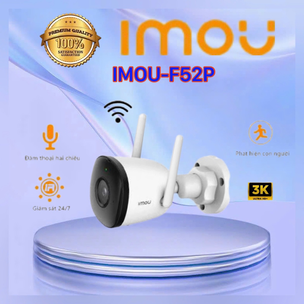 Camera Wifi ngoài trời 5MP IMOU IPC-F52P