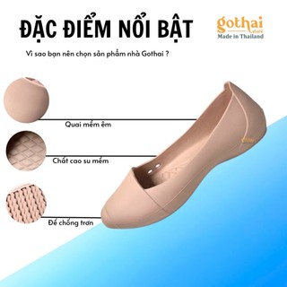 Giày nhựa nữ Thái Lan chất cao su siêu nhẹ êm chống trơn Monobo Moniga  WINTER 1