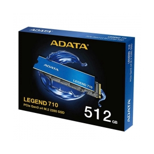 SSD M.2 PCIe 512G ADATA LEGEND 710 Gen3x4 (2400MBs/1800MBs) Chính hãng