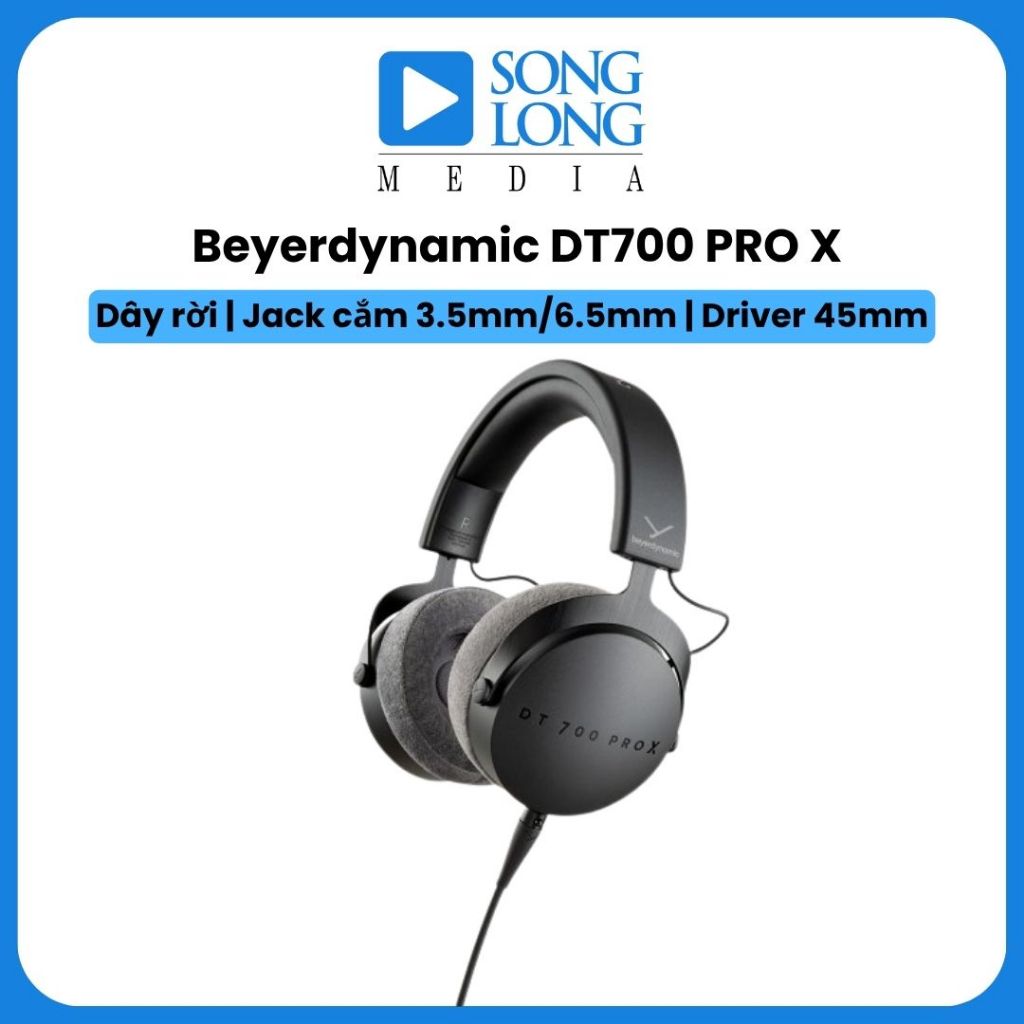 Tai nghe Chụp tai BEYERDYNAMIC DT700 PRO X - Chính hãng phân phối