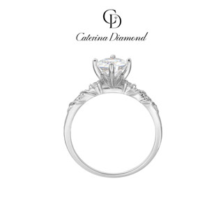  Nhẫn cầu hôn kim cương Moissanite 1.0 Carat Caterina Diamond Serene DR048 - Kiểm định GRA 