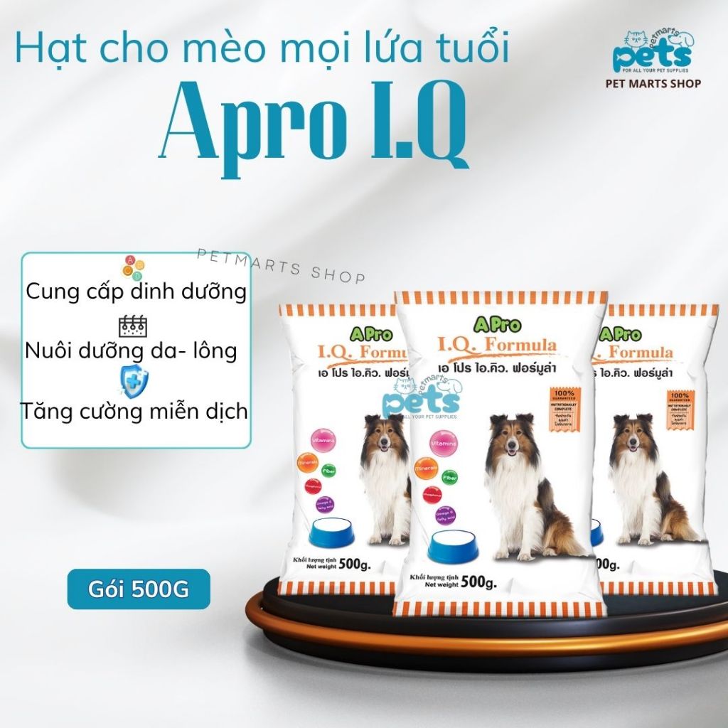 Hạt Khô cho chó APro IQ Formula 500gr