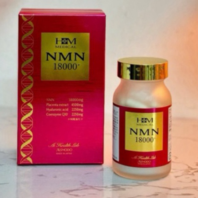 Viên uống nmn 18000 aishodo Nhật Bản - hộp 90 viên
