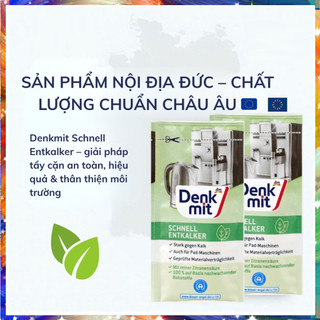 Bột tẩy cặn ấm siêu tốc, máy pha cà phê…Denkmit