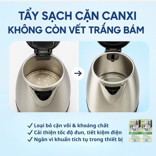 Bột tẩy cặn ấm siêu tốc, máy pha cà phê…Denkmit