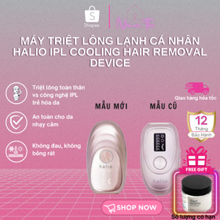  Máy triệt lông lạnh cá nhân Halio IPL Cooling Hair Removal Device - BH 12 tháng 