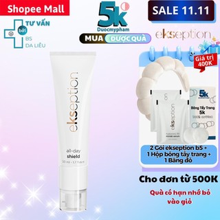  Kem chống nắng Ekseption All Day Shield - căng bóng & trẻ hóa da dùng được cho da treatment 50ml 