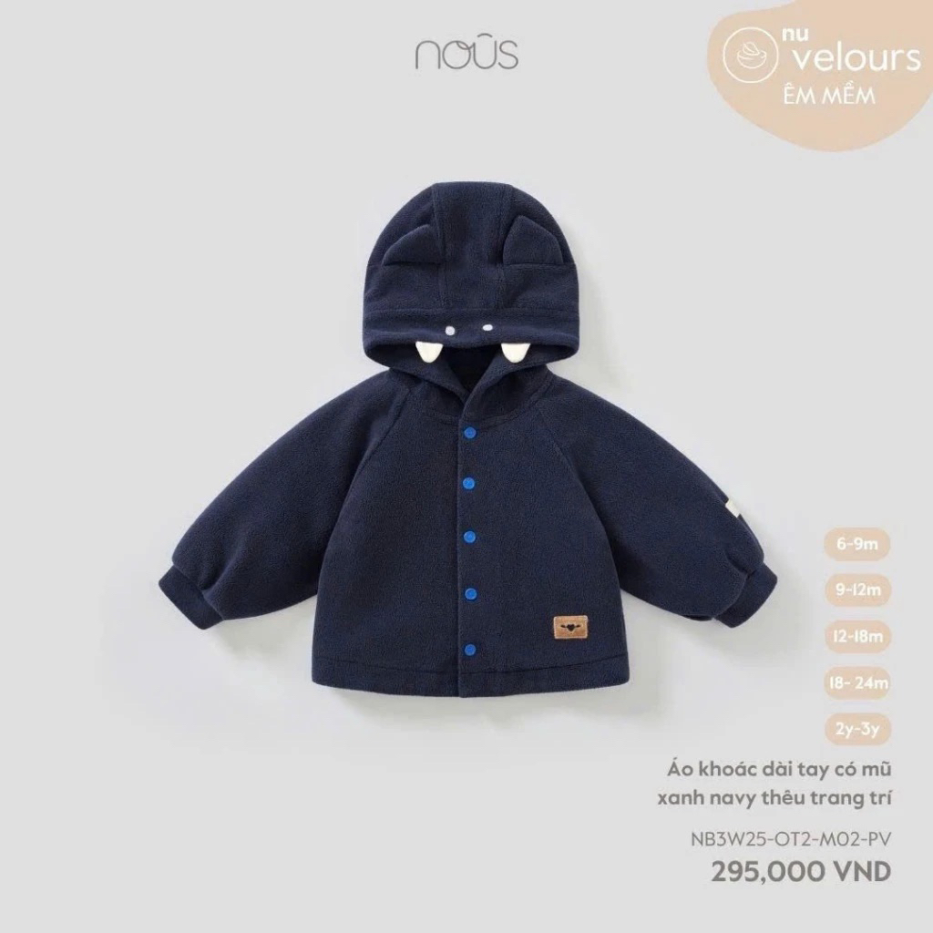 ÁO KHOÁC NOUS BÉ TRAI BÉ GÁI