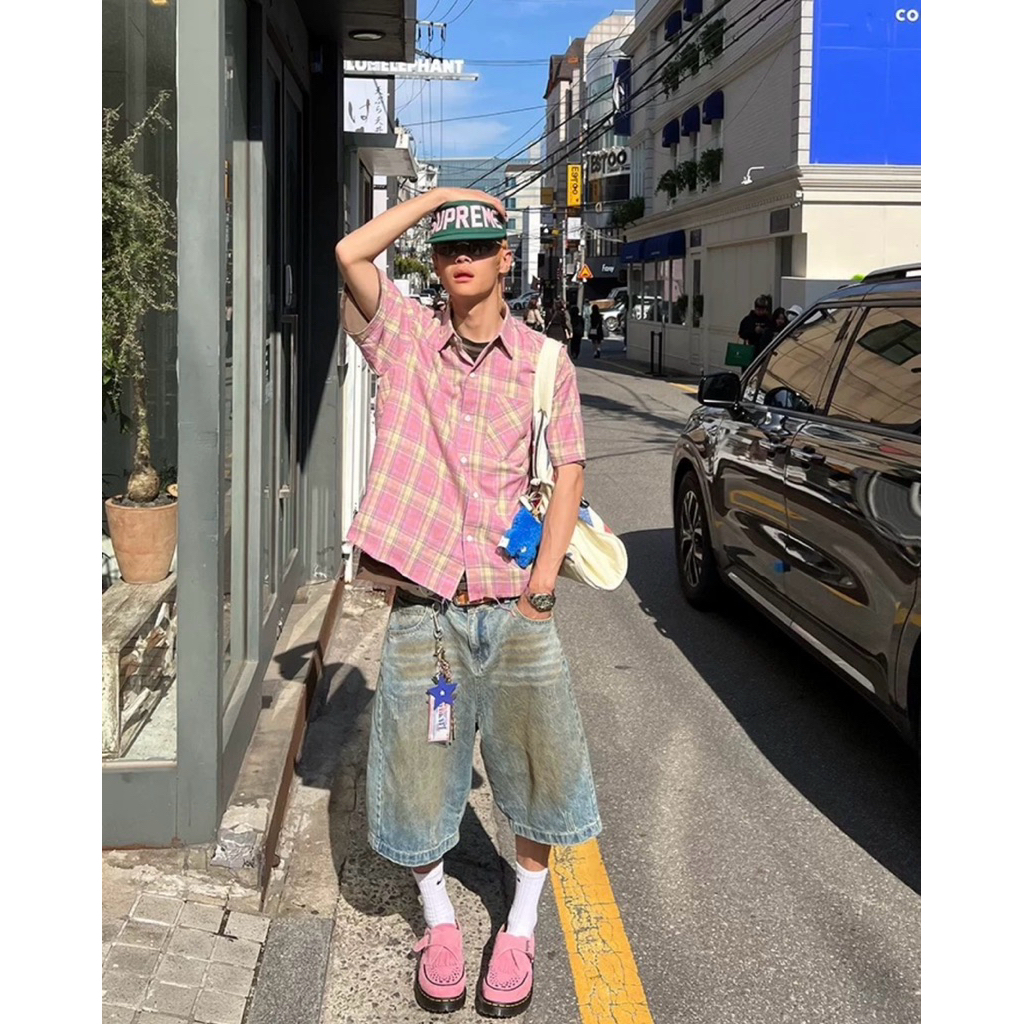 Quần Jorts Short Baggy Jean