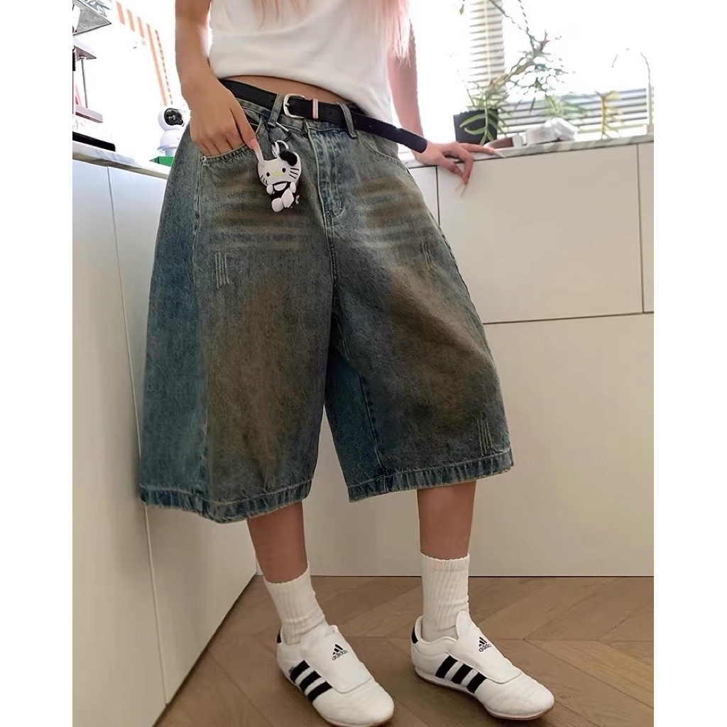 Quần Jorts Short Baggy Jean