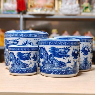 Bát nhang sứ bát tràng cao 12cm