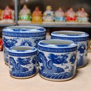 Bát nhang sứ bát tràng cao 10,5cm