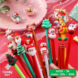 [Quà tặng mới] N220 -  Combo 100 Bút Mix Noel