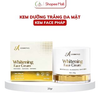  Kem Face Pháp A Cosmetics 20g - Dưỡng Trắng Da Mặt Giảm Mụn Làm Mờ Thâm Da Mịn Màng 