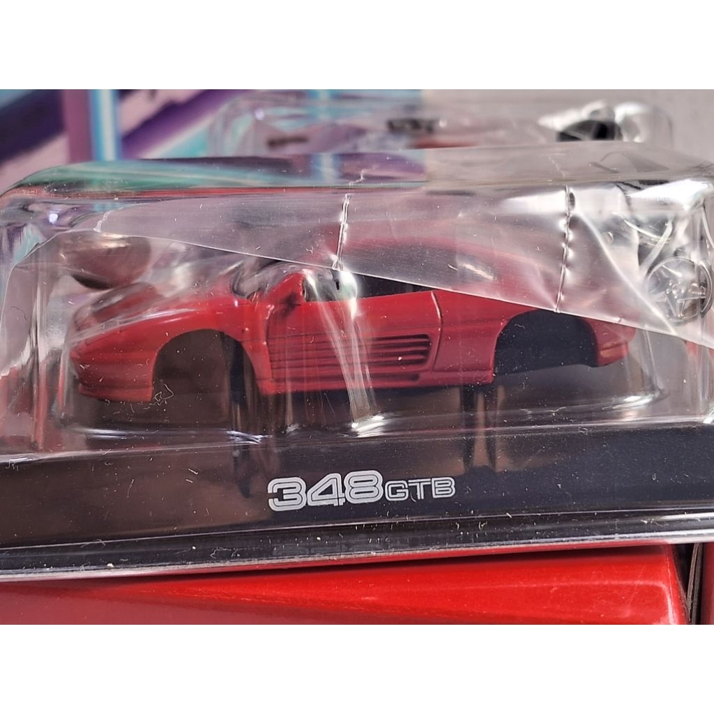 KYOSHO 1/64 - FERRARI 348GTB MÀU ĐỎ