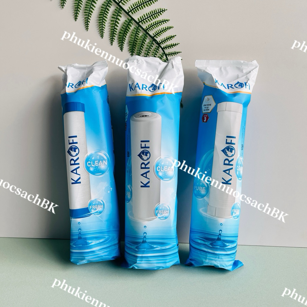 Bộ lõi lọc Karofi 123 hàng chính hãng