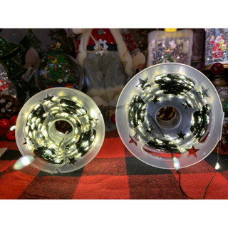  HN Dây Đèn Led Hạt Gạo Quấn Trang Trí Cây Thông Noel Dây Đom Đóm Fairytail Decor Cafe Sân Vườn Đèn trang trí Giáng Sinh 