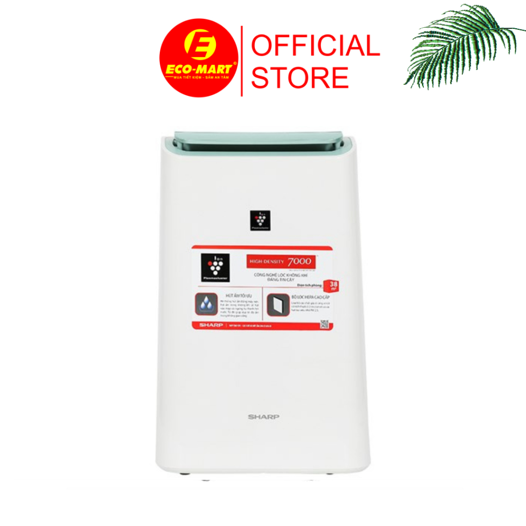 DW-E16FA-W Máy lọc không khí Sharp DW-E16FA-W 16 lít phòng 38m2 kèm hút ẩm