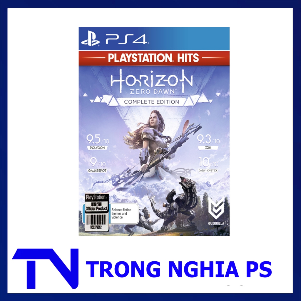 Đĩa game PS4 - Horizon Zero Dawn Complete Edition