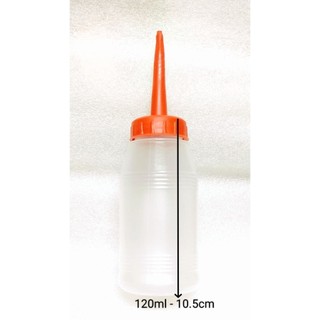 Bình nhựa tròn .120ml x2 cái....