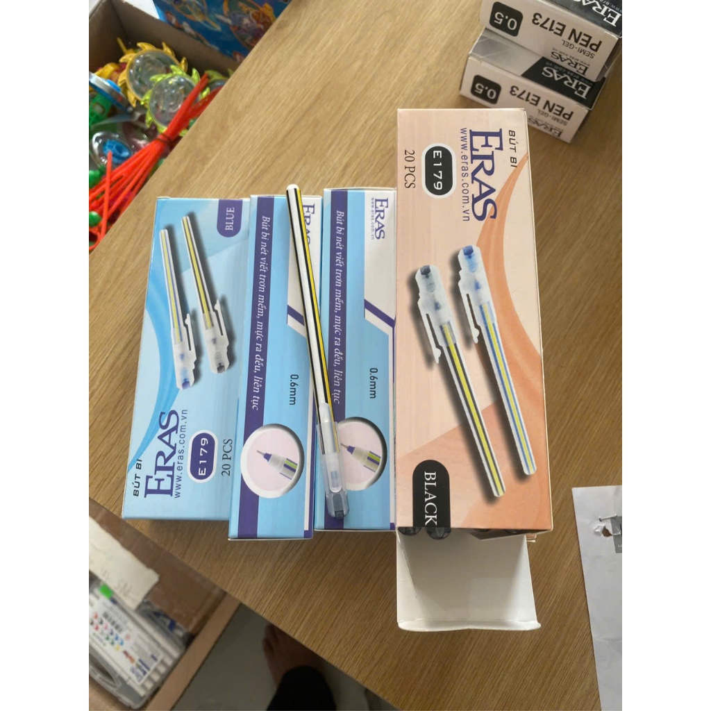 COMBO HỘP 20 BÚT NẾN ERAS E179
