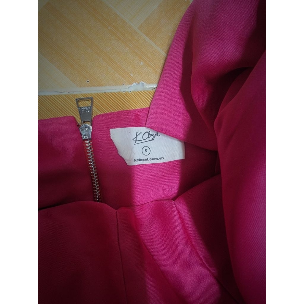 Thanh lý áo kiểu croptop vải xịn Kcloset Size S