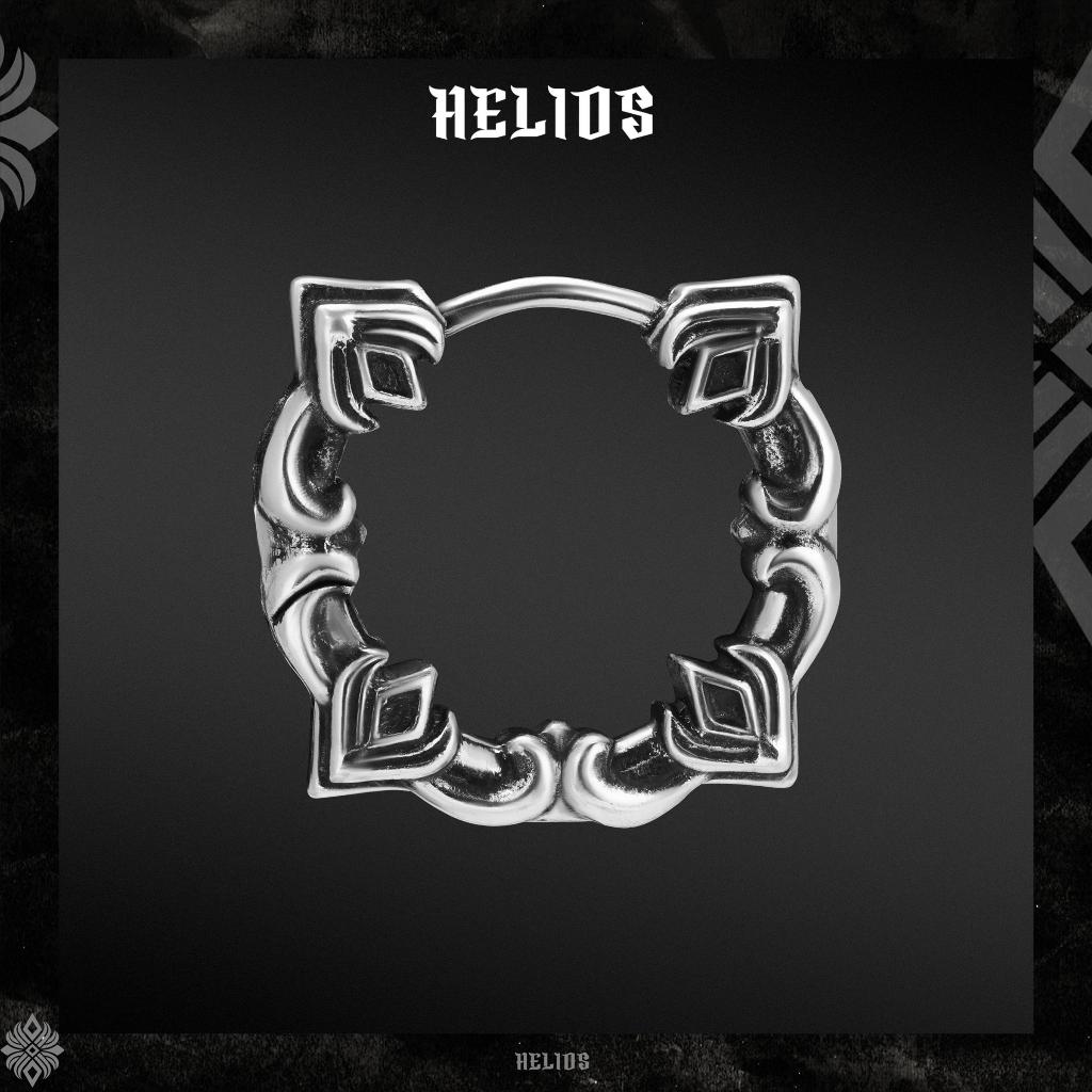 Khuyên tai HeliSilver LORIS Helios Black Silver Faith