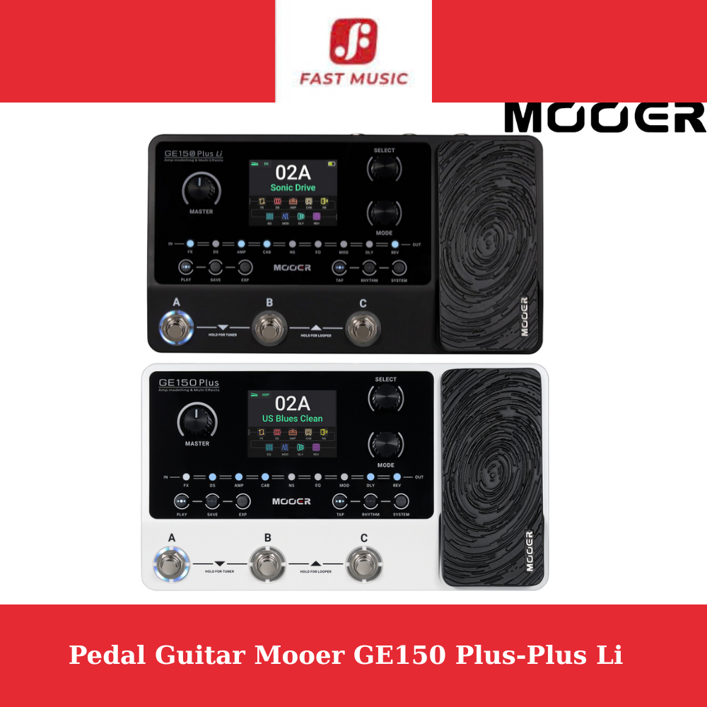 Pedal Guitar Mooer GE150 Plus - GE150 Plus Li Chính Hãng Tặng kèm Tiếng Đi Show