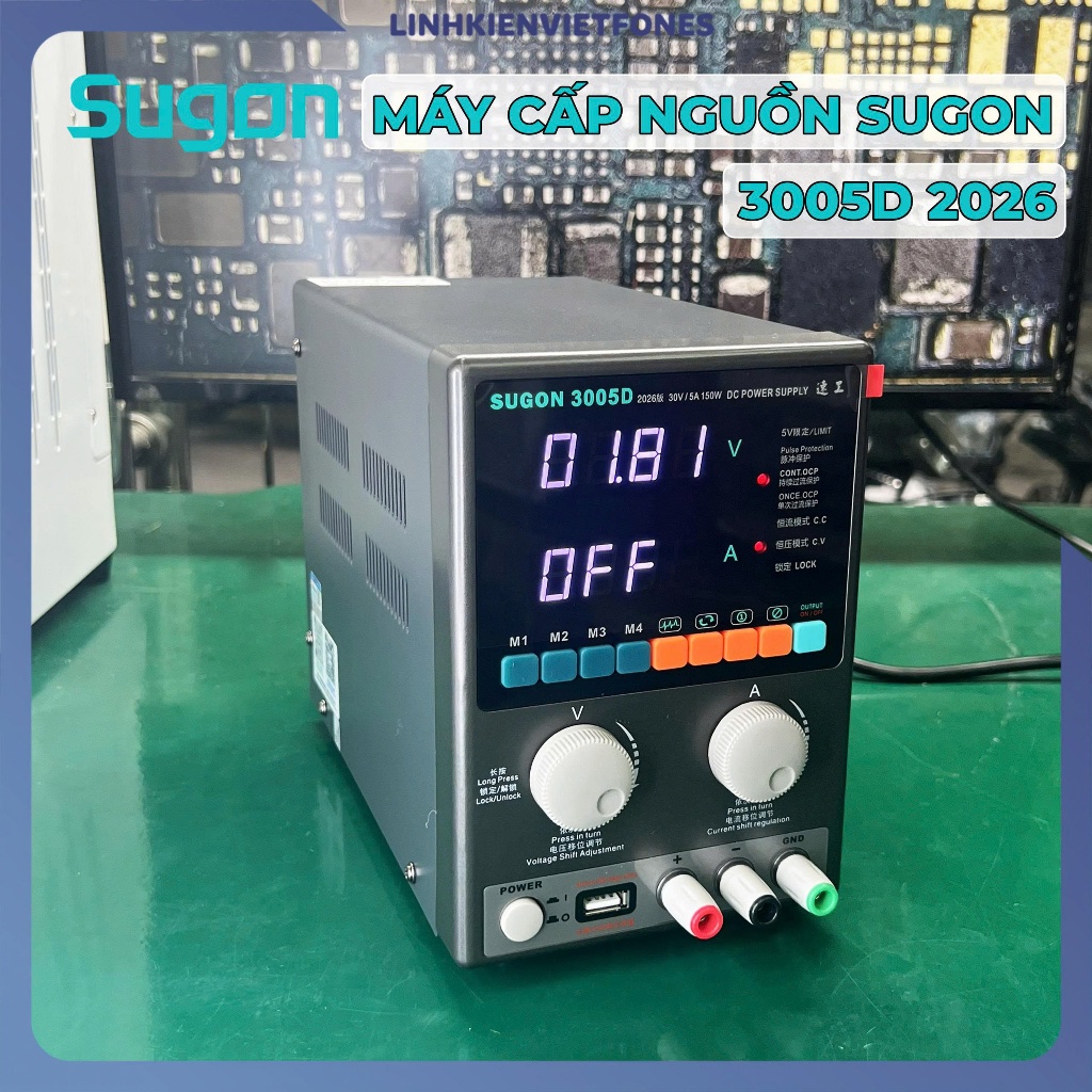 MÁY CẤP NGUỒN SUGON PHIÊN BẢN 2026 ( 3005D | 3005PM | 3010PM )
