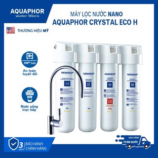 Máy Lọc Nước Nano Aquaphor Crystal Eco H - Không Điện Không Nước Thải