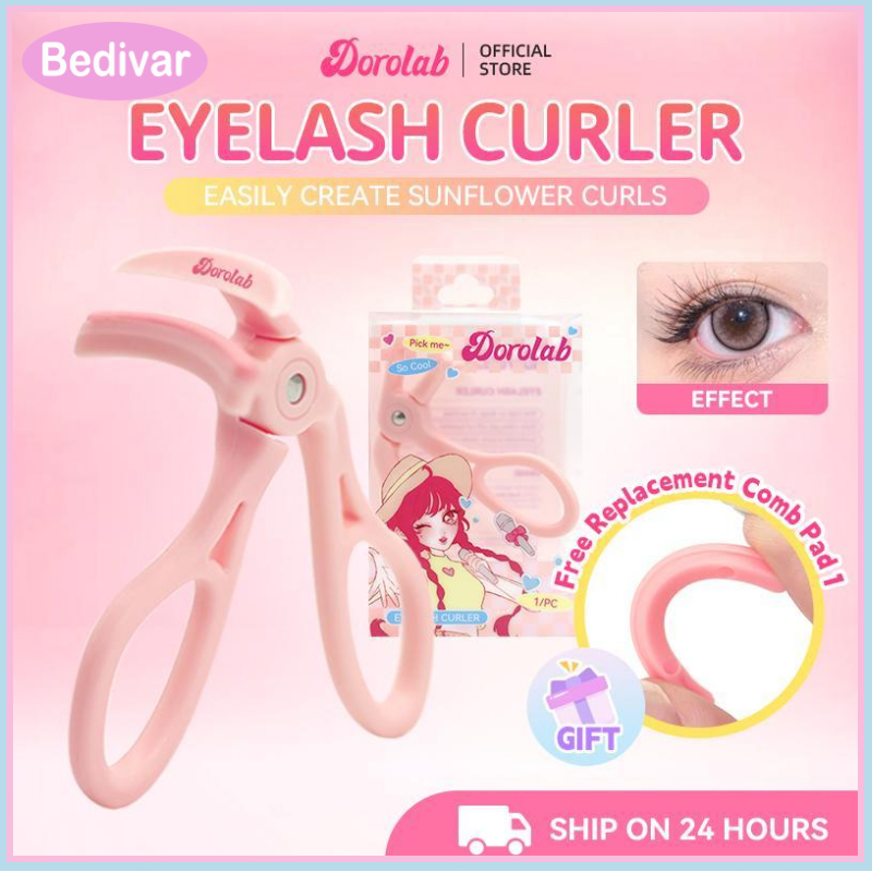 Bedivar Kẹp Bấm Mi DOROLAB / Dụng Cụ Bấm Cong Lông Mi Tiện Dụng DOROLAB