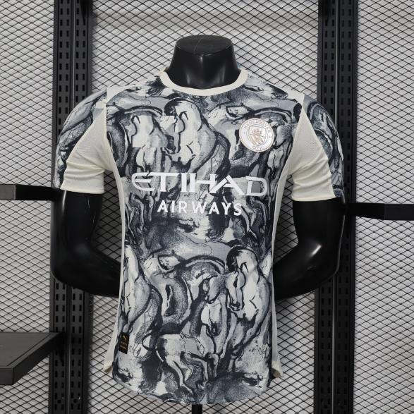 Áo Bóng Đá Bản Player - Man City - Năm 2025/2026 - Sân Khách 4