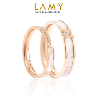 Nhẫn cặp đôi LAMY Dreamy Ring Rose Gold 8020 & 8021