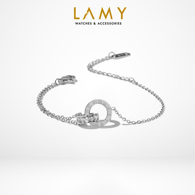 Vòng tay nữ LAMY Sweet Love Unity Bracelet Silver 2005