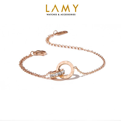 Vòng tay nữ LAMY Sweet Love Unity Bracelet Rose Gold 2005