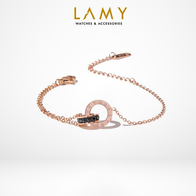 Vòng tay nữ LAMY Sweet Love Unity Bracelet Rose Gold 2005