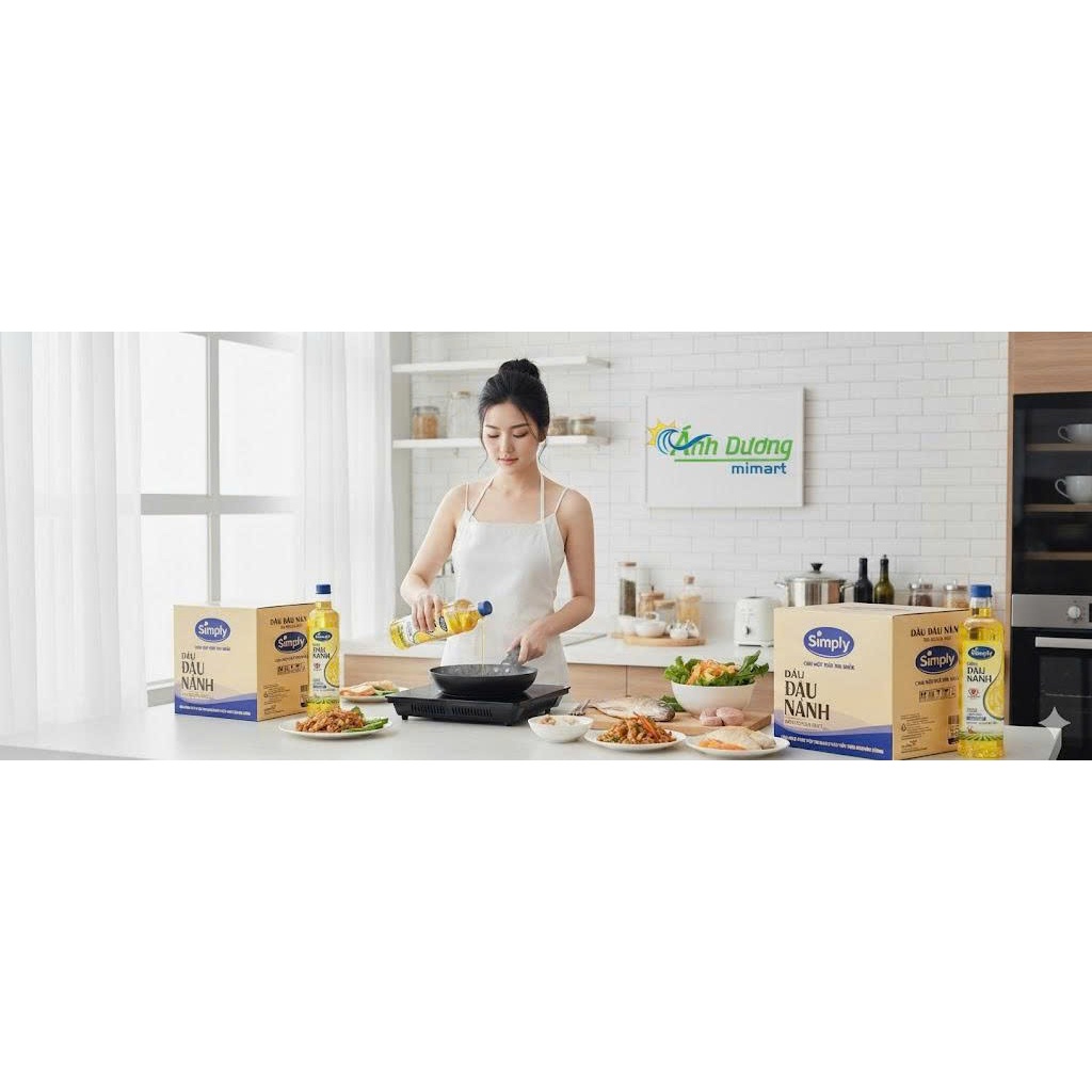 Dầu Ăn Simply 1L