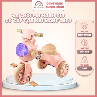 Xe chòi chân 3 bánh phi hành gia , có gấp gọn  khi màng theo . kết hợp  bàn đạp cho bé
