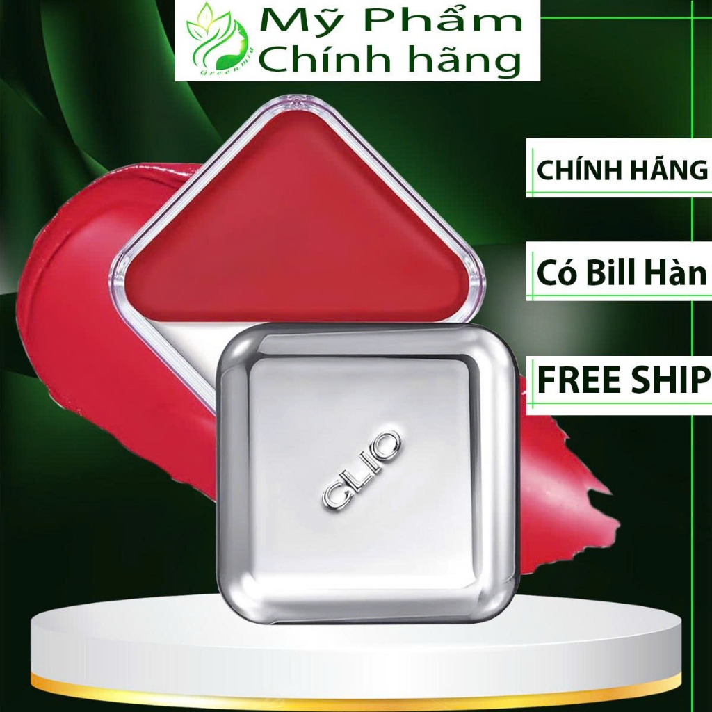 Má Hồng Kem Kiêm Son Môi Clio Essential LipCheek Tap Màu 06 APPLE GRADEN