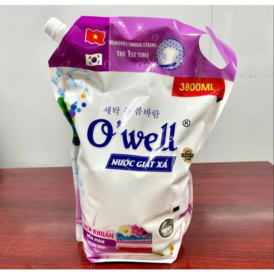 Nước giặt xả Owell Hương Tinh Dầu - Nước giặt siêu sạch, thơm lâu