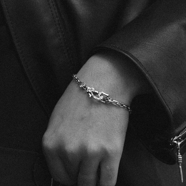 Vòng tay bạc nam,nữ S925 Devotus Helios