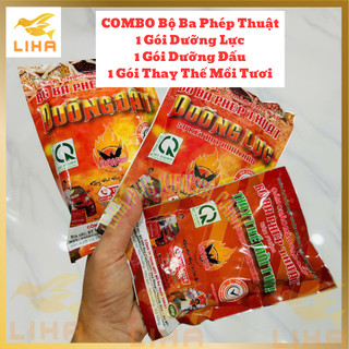  Combo 3 Gói Cám Chào Mào Dưỡng Lực Dưỡng Đấu Zé Lồ Thay Thế Mồi Tươi - Cám Chim Bộ Ba Phép Thuật 