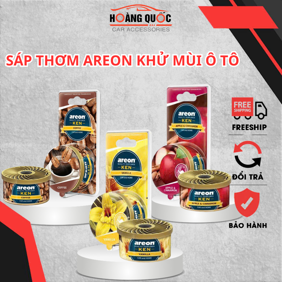 Sáp Thơm Ô Tô AREON CHÍNH HÃNG Khử Mùi Ô Tô, Sáp Thơm AREON Cao Cấp Chính Hãng Nhập Khập Bulgaria