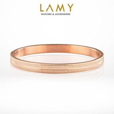 Vòng tay LAMY Double Milgrain Bracelet Rose Gold 2013