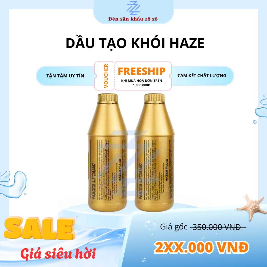 Dầu tạo khói( dành cho máy khói haze)