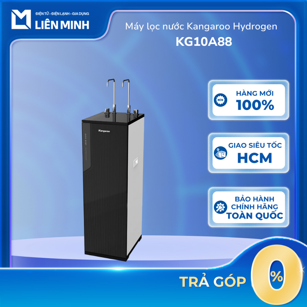 KG10A88 - Máy Lọc Nước Kangaroo Hydrogen Nóng Lạnh - 11 Lõi - 4 Chế Độ Nước - Bảo Hành Chính Hãng
