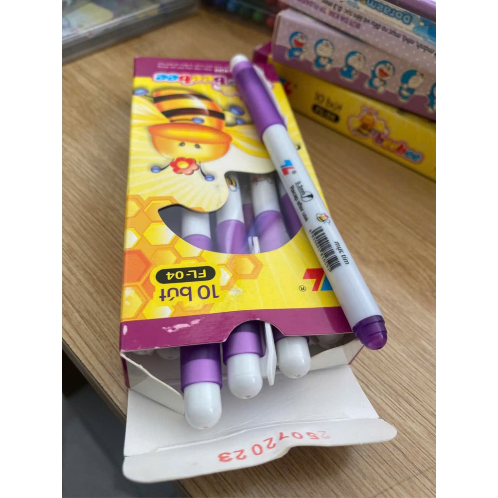 Bút BeBe Thiên Long tím FL-04